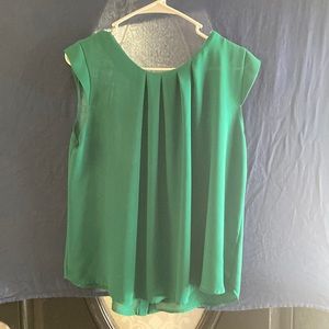 Green blouse